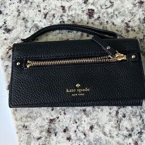 Kate spade black wallet